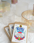 Keith's Cacao 454g Ceremonial Grade — product packaging with crystal singing bowls