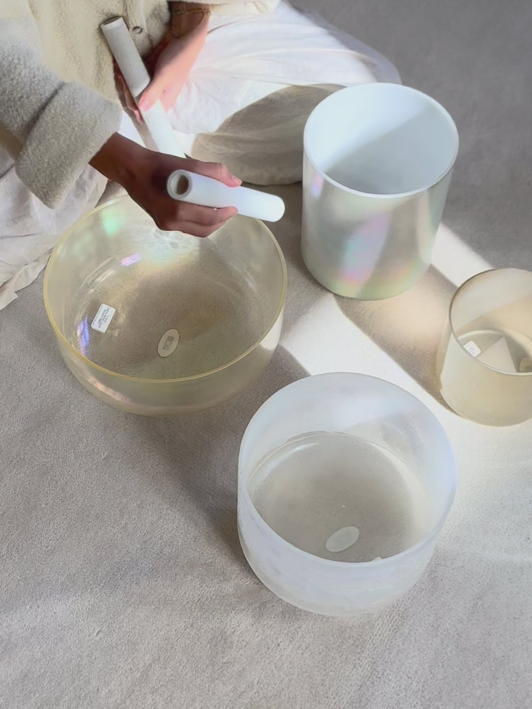 Earth Angels Alchemy Crystal Singing Bowl Set – Alchemy Sound Studio GmbH