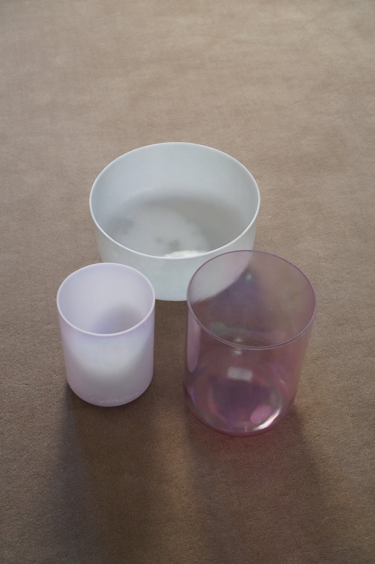 Abundant Goddess Celestial Alchemy Crystal Singing Bowl Set