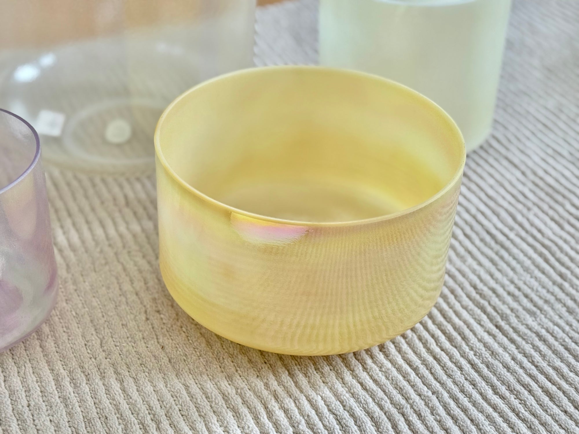 Light Qi Crystal Singing Bowl Set