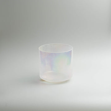 transparent crystal bowl