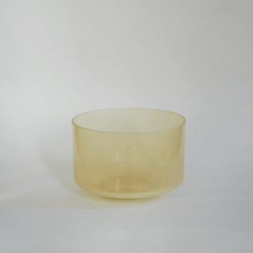 yellow citrine crystal singing bowl