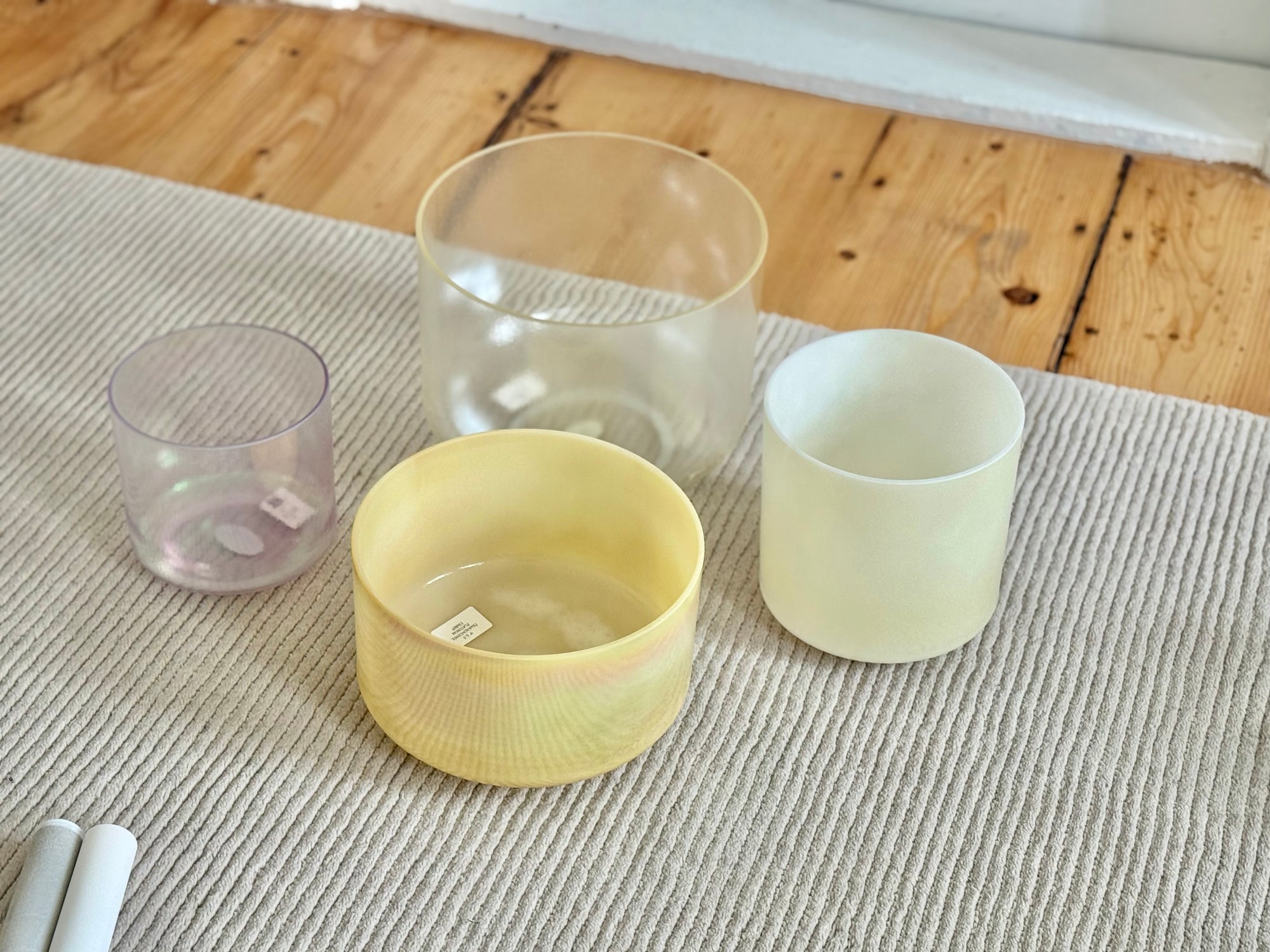Light Qi Crystal Singing Bowl Set