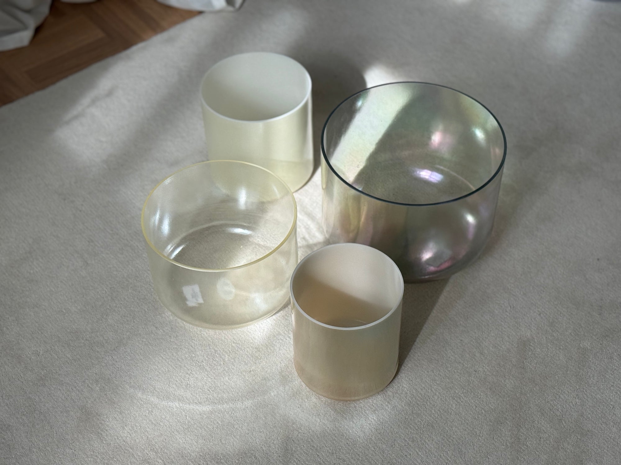 Golden Dunes Kristallklangschale