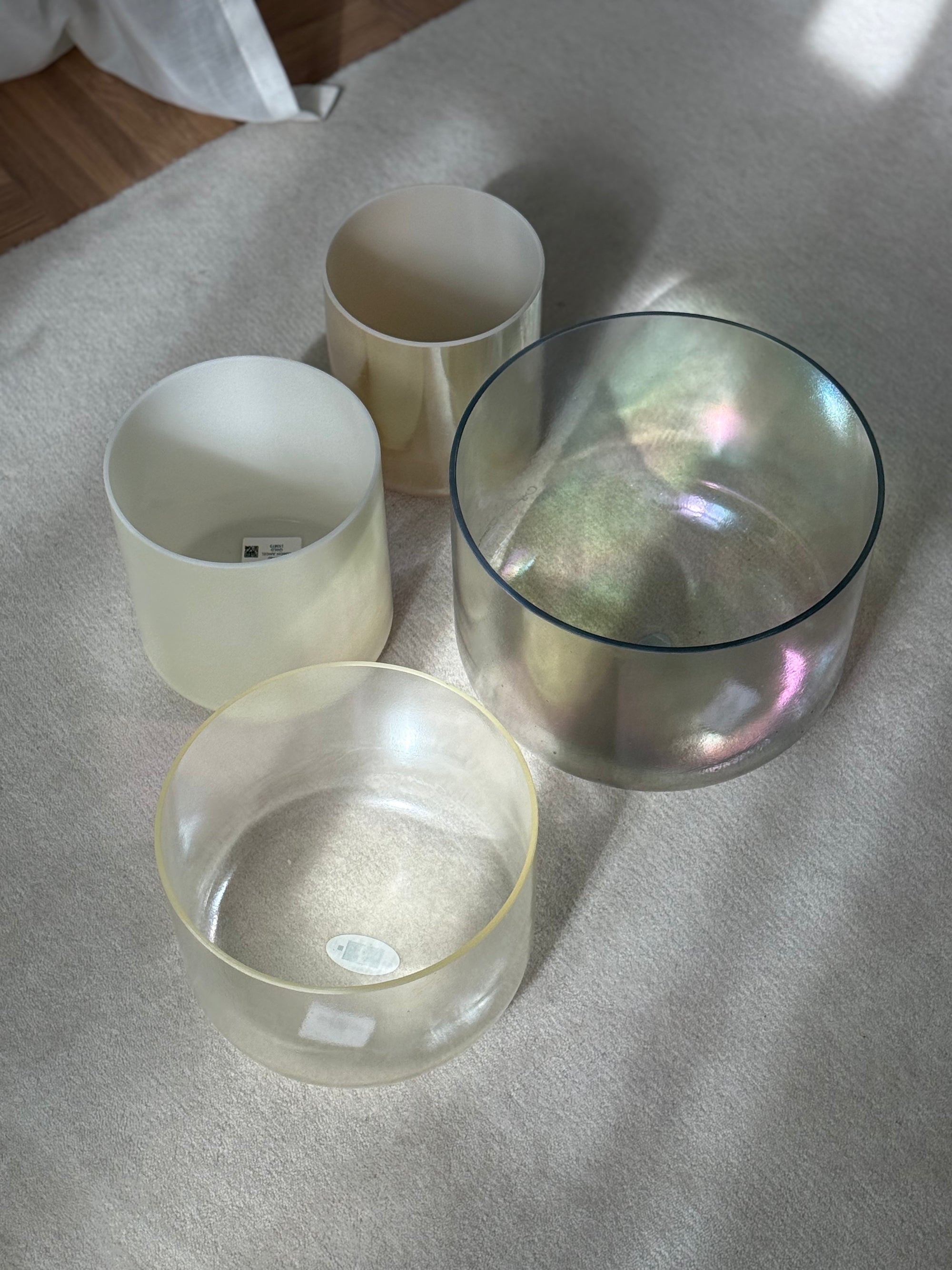 Golden Dunes Kristallklangschale