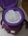 View inside the purple case from Crystal Tones