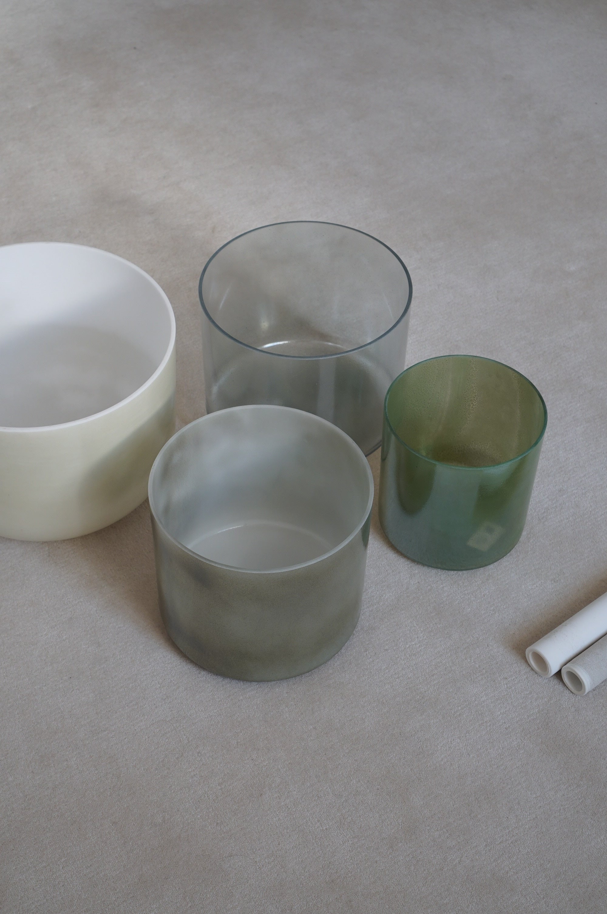 Path of Love Crystal Singing Bowl Set