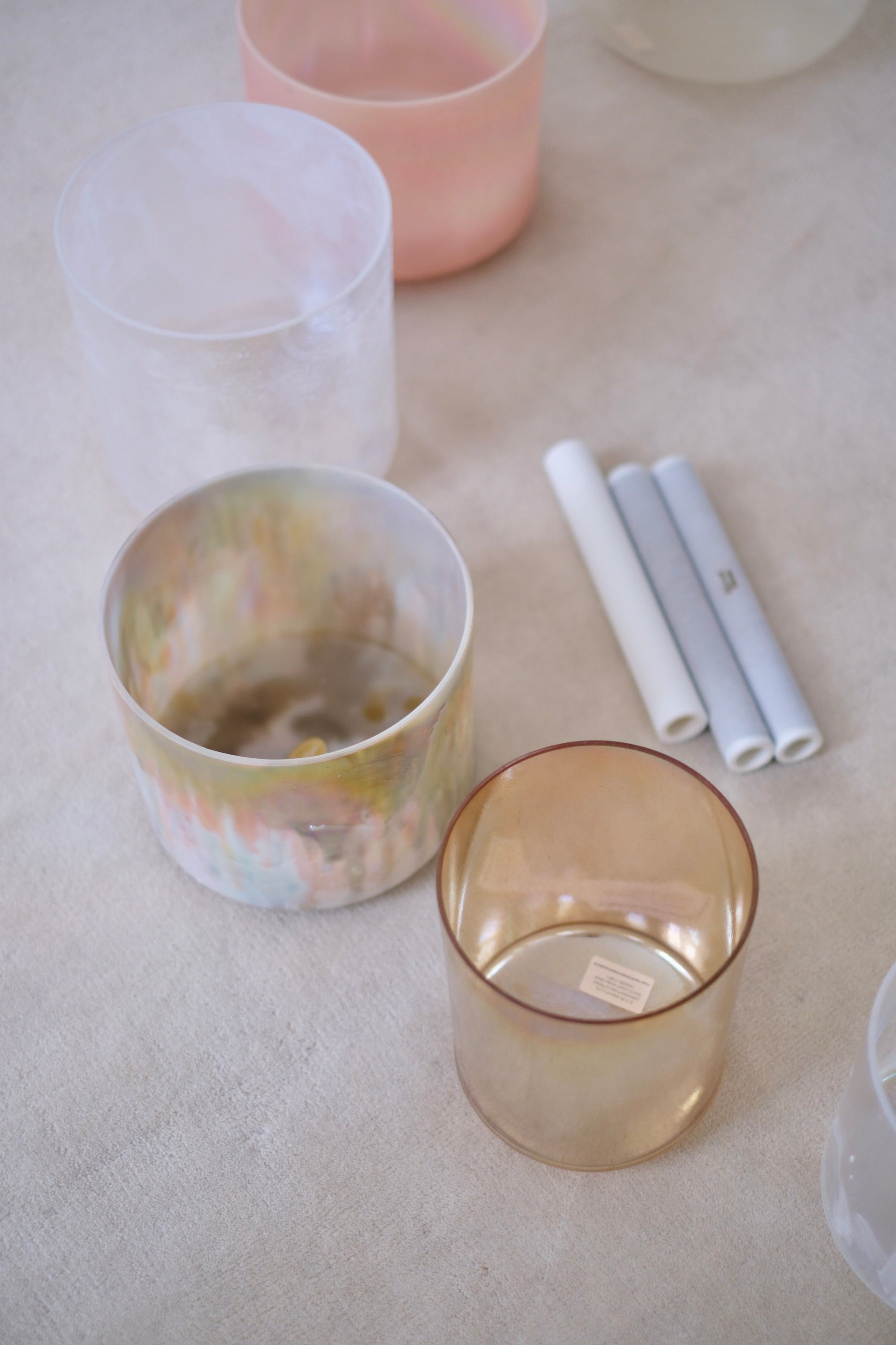 The Light Body Crystal Singing Bowl Set