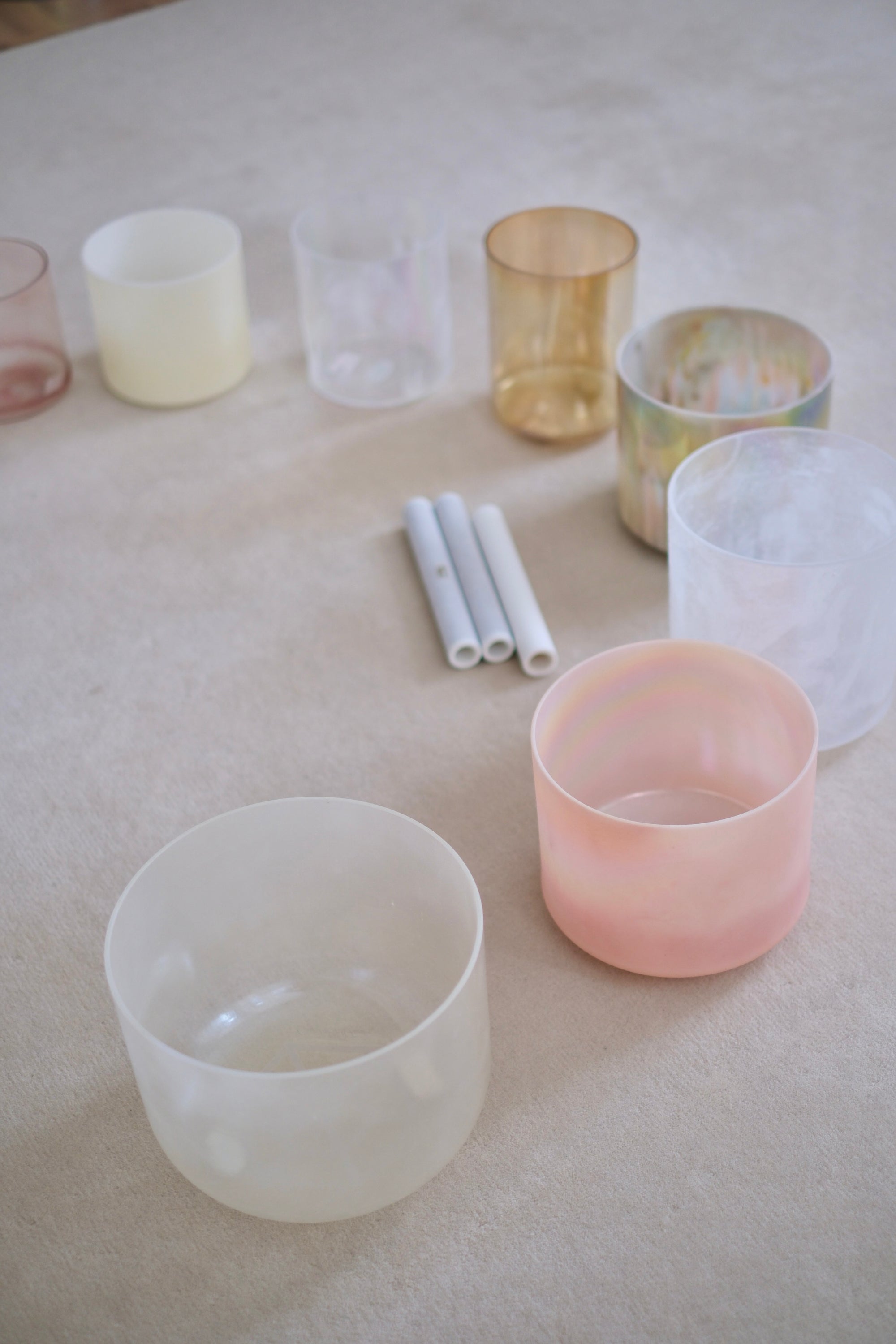 The Light Body Crystal Singing Bowl Set