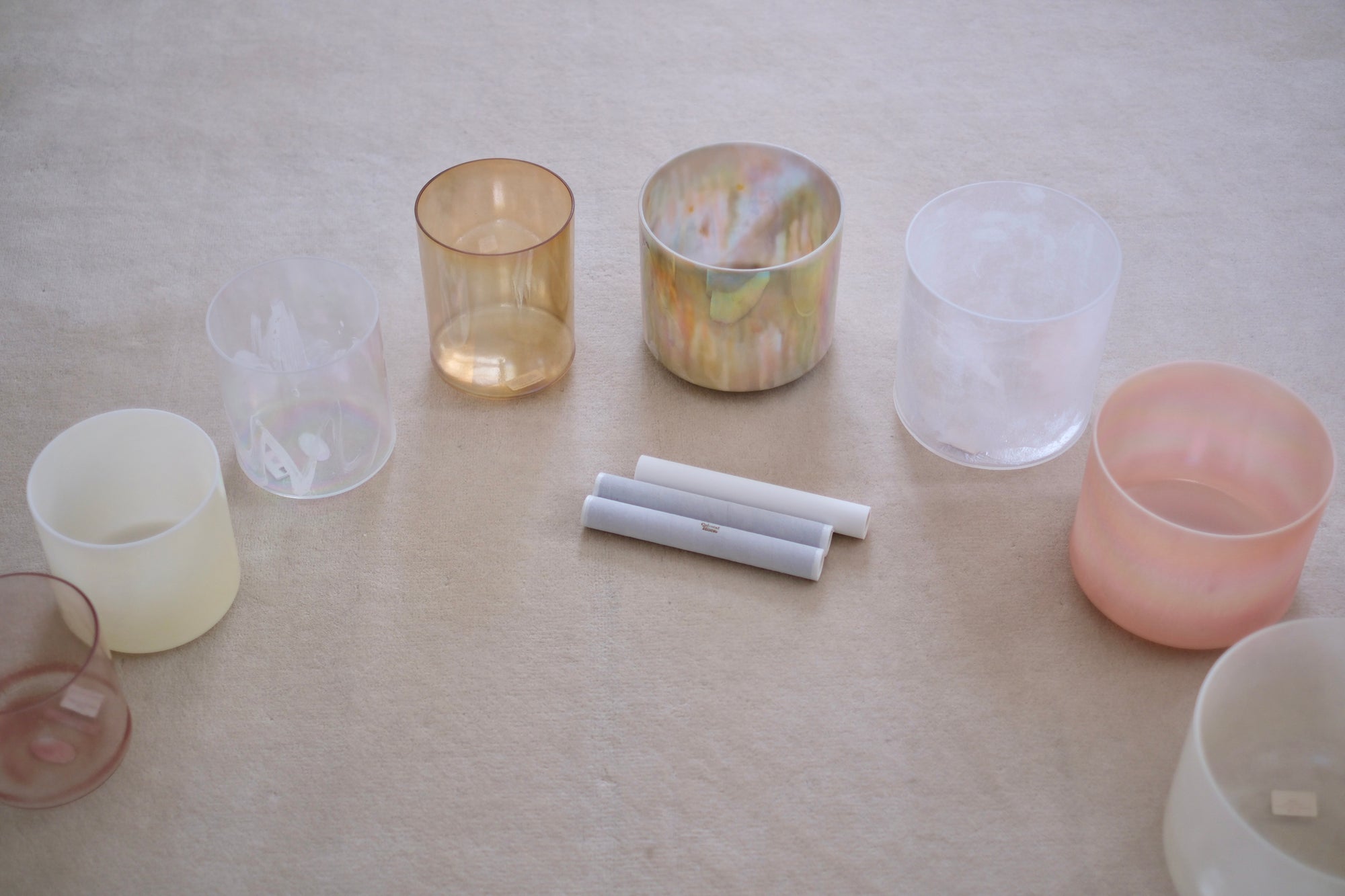 The Light Body Crystal Singing Bowl Set