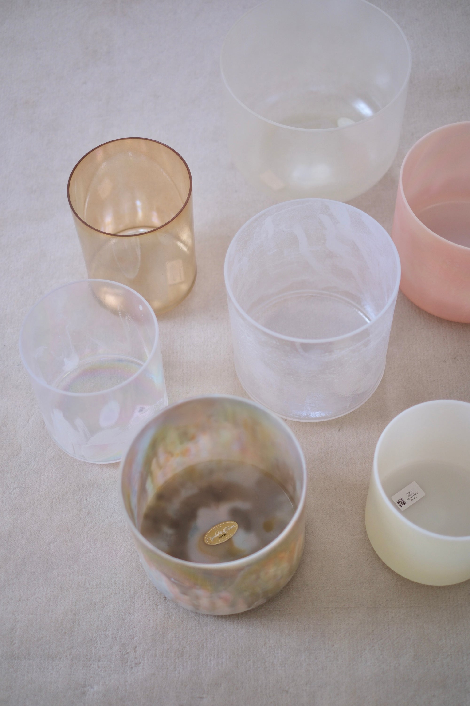 The Light Body Crystal Singing Bowl Set
