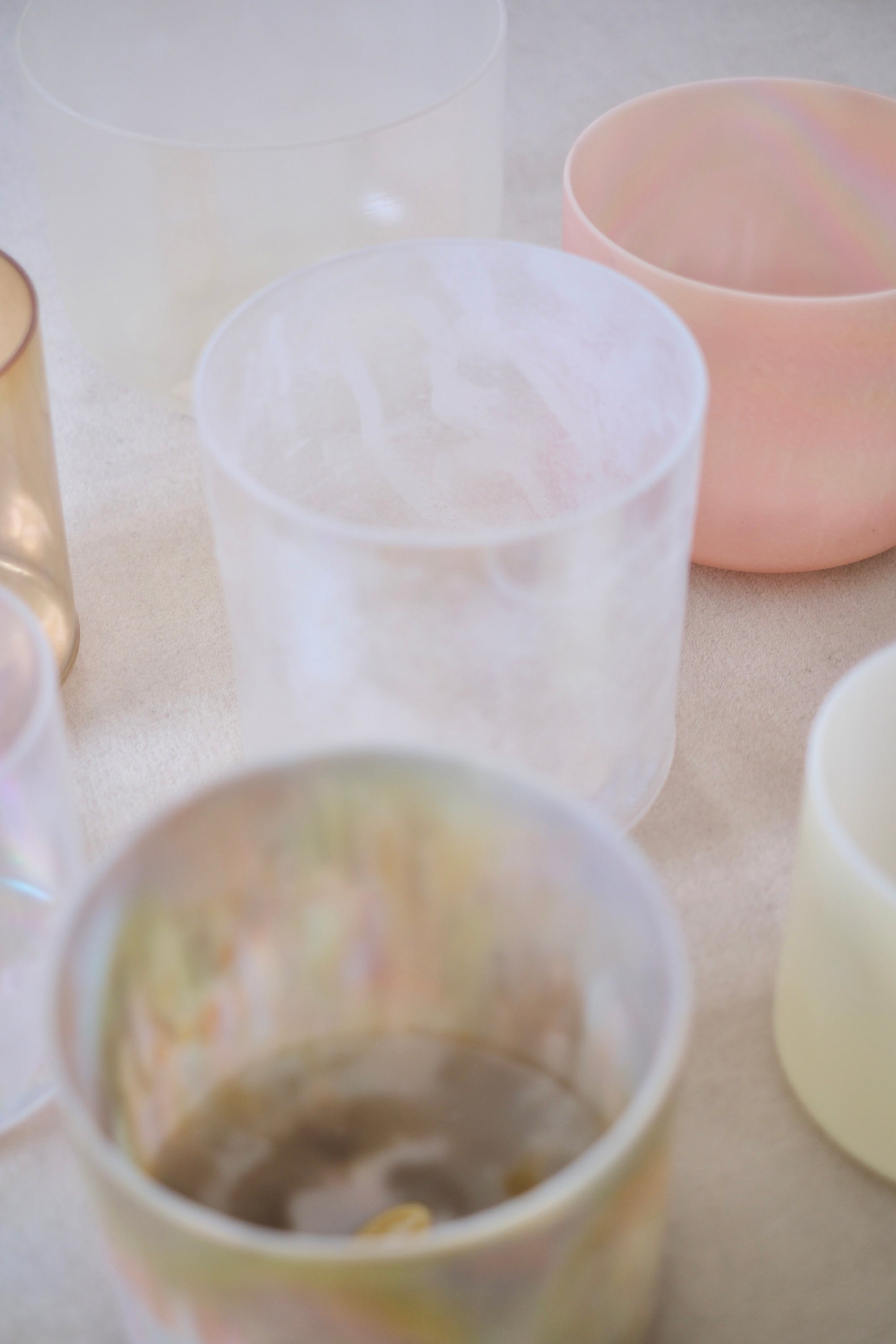 The Light Body Crystal Singing Bowl Set