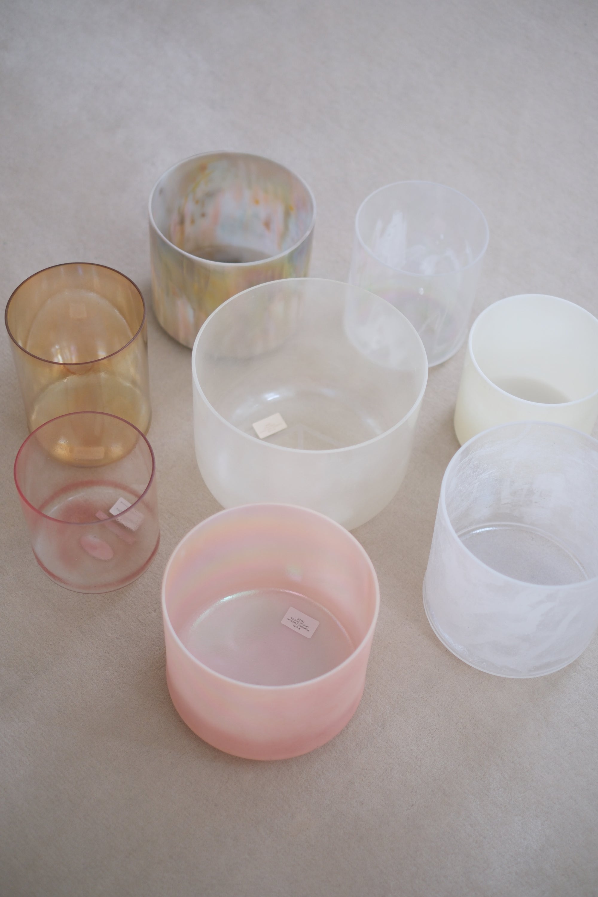 The Light Body Crystal Singing Bowl Set