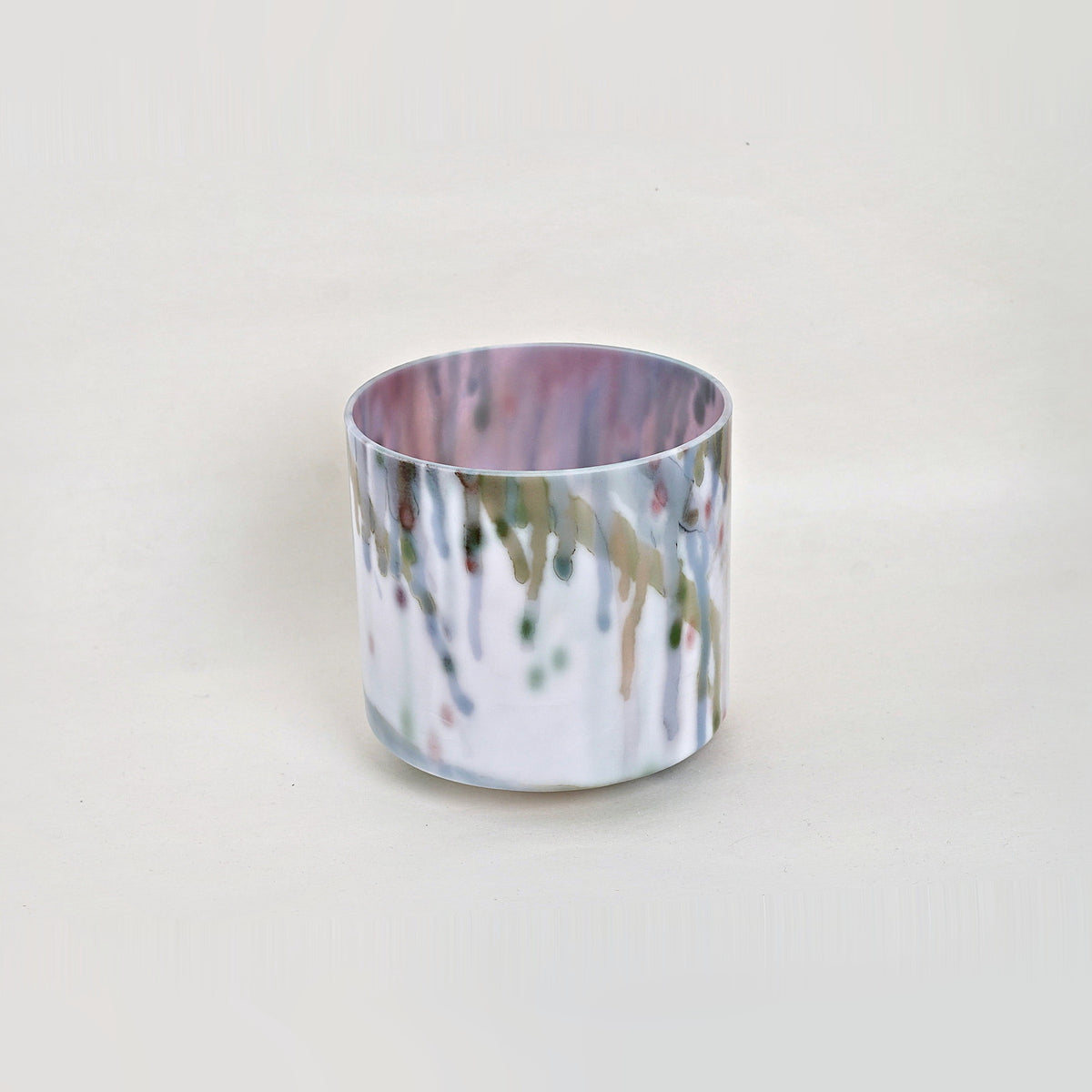 7" A-15 Abalone, Pink Ocean Gold (Inside), Alchemy Crystal Singing Bowl