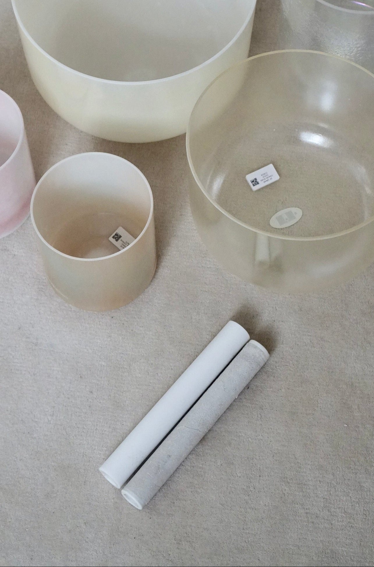 Crystal Tones Silicone &amp; Suede Mallet Pair
