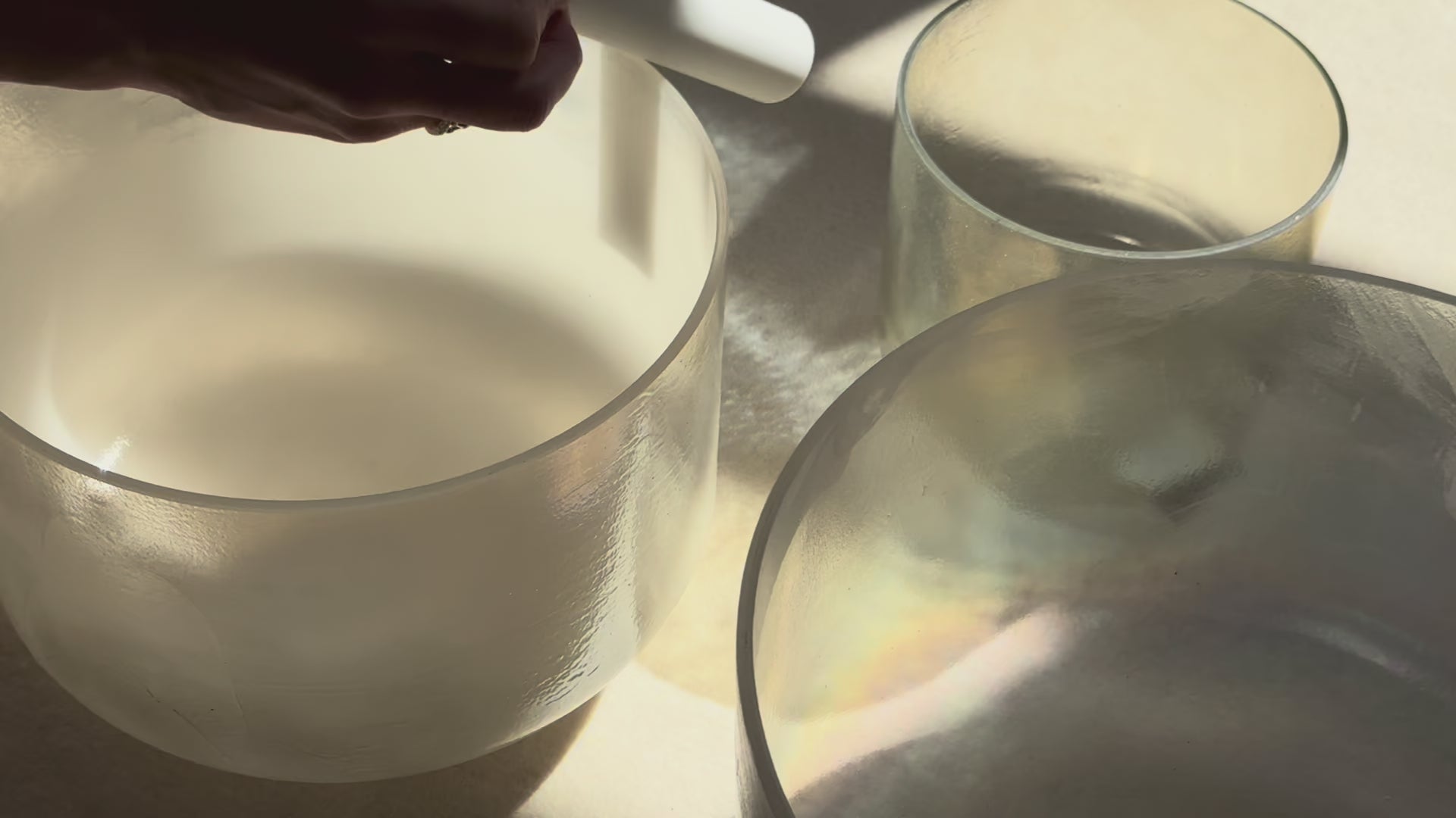 Sound Healing Crystal Tones Singing bowls