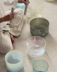 Sea Garden Crystal Tones Singing Bowl Set